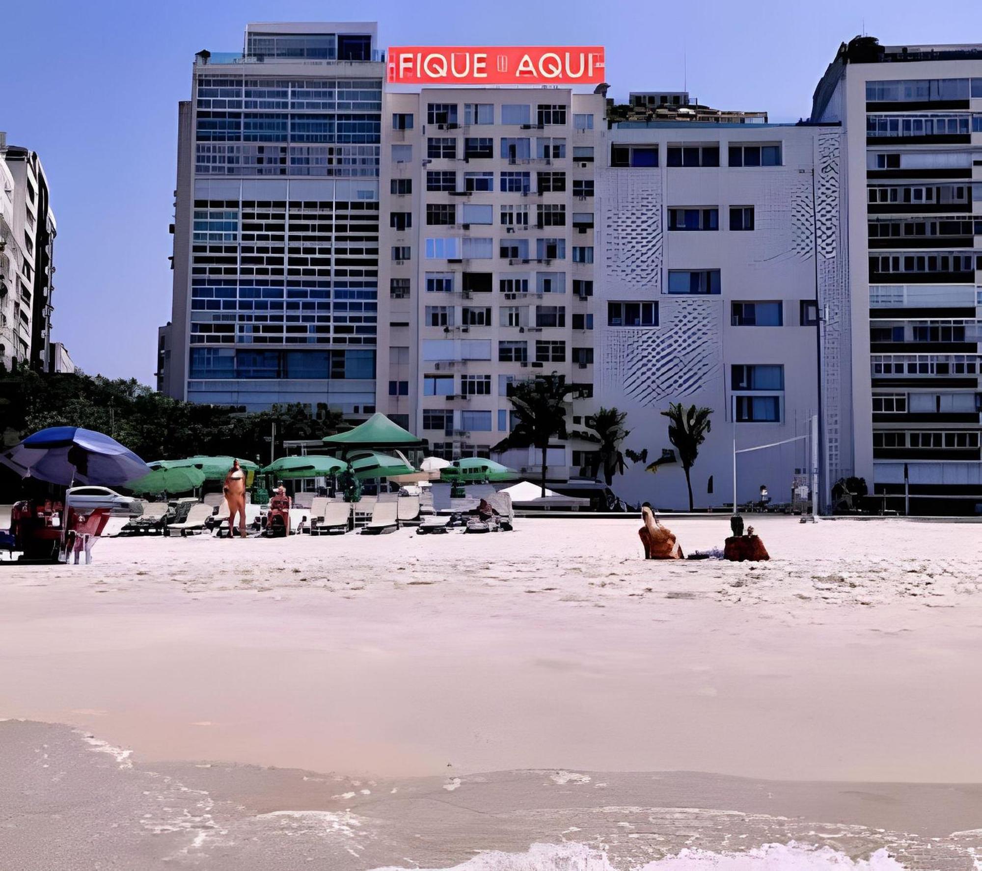 Studio Pe Na Areia Em Copacabana Rio de Janeiro Exteriör bild