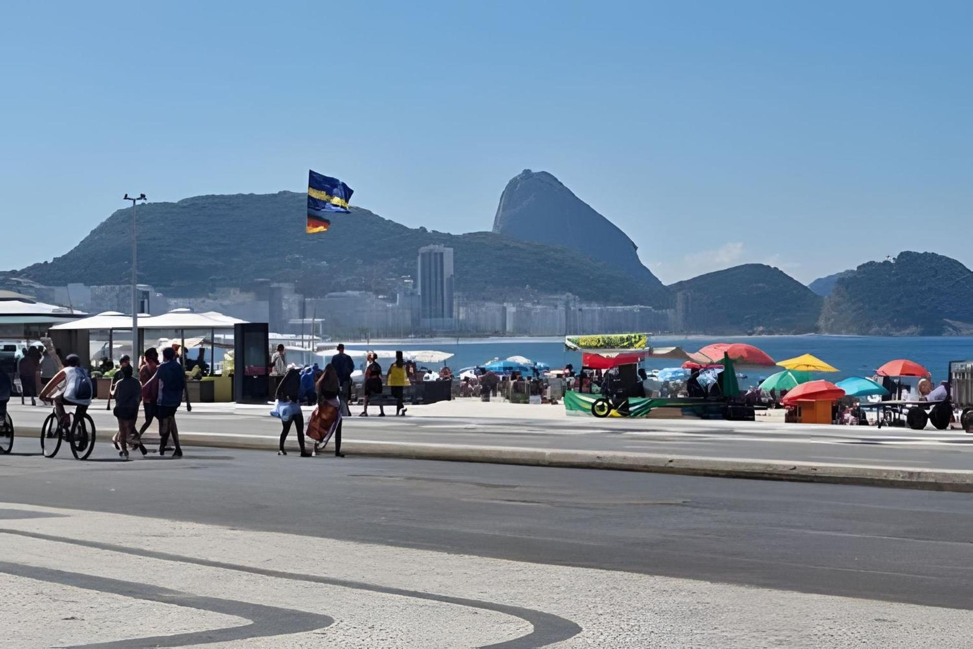 Studio Pe Na Areia Em Copacabana Rio de Janeiro Exteriör bild